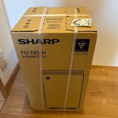 SHARP FU-T40-H 空気清浄機