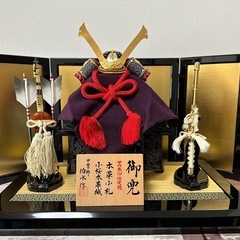 5月人形　兜平飾り