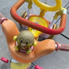 【無料】アンパンマン折りたたみ三輪車の画像