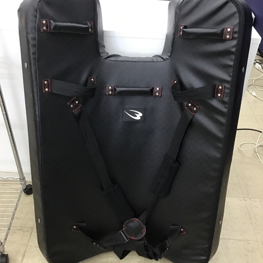 ボディーメーカー 空手 ビッグミット （大型 ）黒/黄 ボディーメーカー