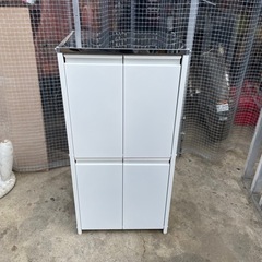 ゴミ箱　　スチールラック式