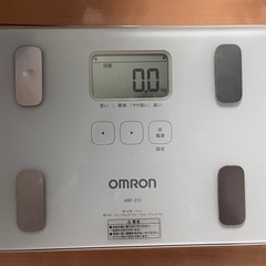 【急】オムロン 
体重・体組成計 HBF-212 ホワイト