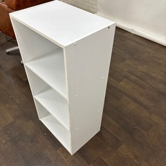 ３段ボックス　アイボリーの画像