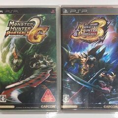PSPソフト【モンスターハンター ポータブル2nd G.3rd】...
