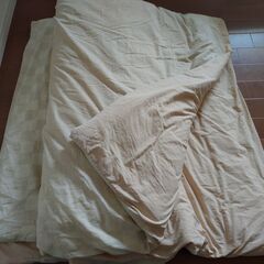 ～～～　ニトリこたつ布団　長方形　カバー付きです♪　～～～