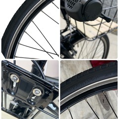 ★美品　Peltech ペルテック TDA-712L 電動自転車 ブラック サイクリング アウトドア　電動アシスト自転車 27.5インチ　バッテリー24V の画像