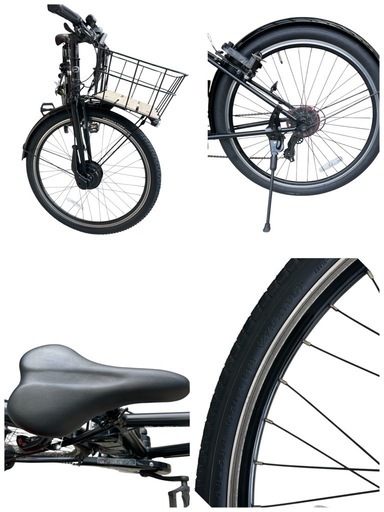 ★美品　Peltech ペルテック TDA-712L 電動自転車 ブラック サイクリング アウトドア　電動アシスト自転車 27.5イン