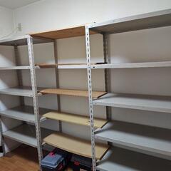 大型スチールラック２台