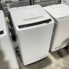 💥激安💥✨美品✨🈹3点同時購入10％OFF🈹❗️配送無料❗️HITACHI 7KG 洗濯機BW-V70EE7 2019年　　　　　　　　　　　　　　　　　　　　　　　