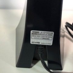 天)TWINBIRD 調色機能付LEDスタンド SWISH LE-CD1500SGの画像