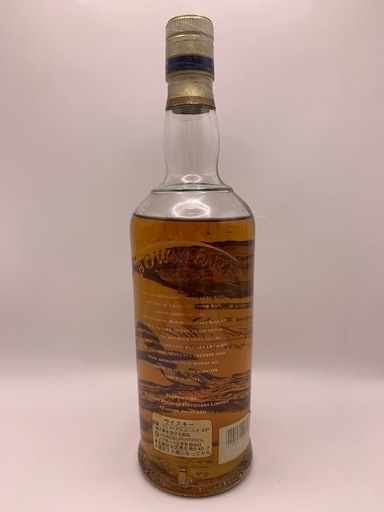 ［価格変更］ボウモアサーフ カモメラベル　オールドボトル 750ml 43% 価格変更］ボウモアサーフ カモメラベル オールドボトル 750ml 43