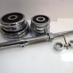 新札幌◆可変式ダンベルセット◆ /フィットネス用品/鉄製/家トレ...