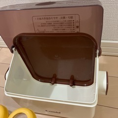 ピジョン　Pigeon　哺乳瓶　ガラス　消毒ケース　セットの画像