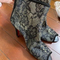ミシェルマカロン レースサンダル
