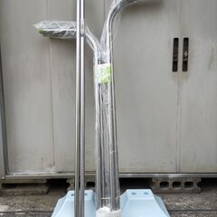 物干し台と竿2本