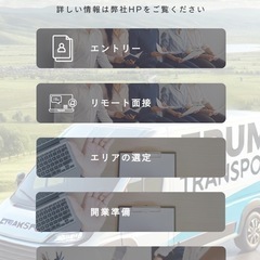 千曲市、須坂市、長野市周辺で軽貨物ドライバー募集‼️未経験者大歓迎！100台以上開業実績あり！弊社独自のシステムで月収50万以上可能‼️の画像