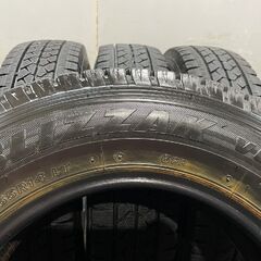 BS BRIDGESTONE BLIZZAK VL1 165R14 6PR LT 14インチ スタッドレス 4本 20年製 ADバン等　(MTM511)クレジットカード QRコード決済可能の画像