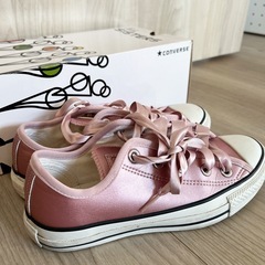 converse｜ピンクゴールド|2〜3回使用のみの画像