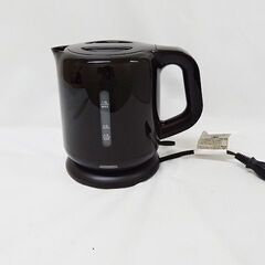 【恵庭】☆中古品☆山善 電気ケトル DKE-100 ブラック 2...