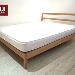 【無料差し上げます】無印良品　MUJI クイーンサイズ　ベッドマ...