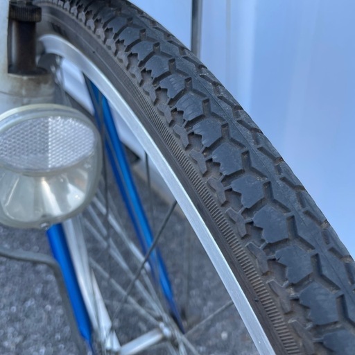 都内/千葉引取】街乗り用自転車 27インチ カゴ/鍵/ライト付き 都内