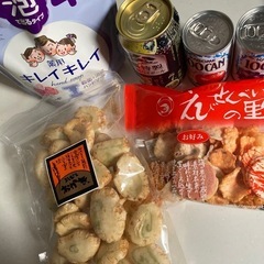 お酒、お菓子、ハンドソープなど