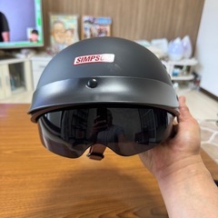 ハーフヘルメット(L)