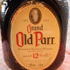 grand old parr 12年 1000ml 40% 1L グランド オールドパー　１Ｌビンでかなりお得ですの画像