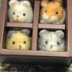 羊毛フェルトハムスターセット(ご購入者様決まりました)
