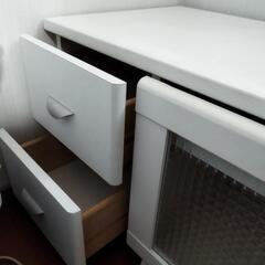 パソコンテーブル　プリンター　引き渡しが決まりました。の画像