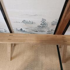 無印良品　木製ベンチ大の画像
