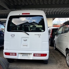【売り切れました。ありがとうございました。】ダイハツ　ハイゼットカーゴ　 660  （ホワイト）エアコン パワステ 集中ドアロック　5MT(2年車検付)の画像