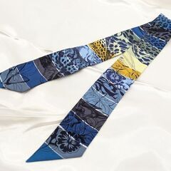 【HERMES】ジャングルラブ スカーフ ツイリー☆ＡＢ品☆質屋...
