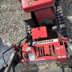 コマツ除雪機 KSS8SDⅡ 8馬力　
実働品の画像