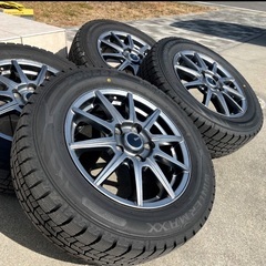 ウインターマックス02 195/65R15 スタッドレス&アルミ...
