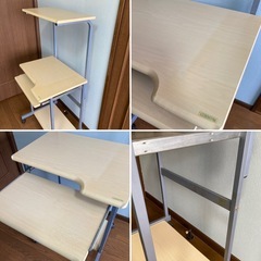 パソコンラック　PCデスクの画像
