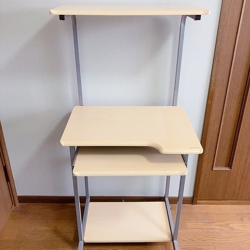 モダンスタイル食器棚 エフィーノ【未使用】アルダー無垢材オイル塗装