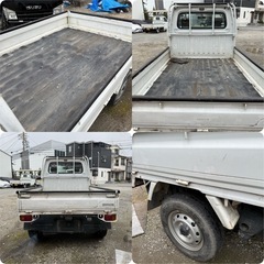 サンバートラック4WD🌟5MT車🌟パワステ🌟エアコン⭐️検無し、排気漏れ有り？の画像