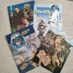 スター・ウォーズ　3Dクリアファイル　4点セット