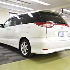 【売約済】H20年トヨタエスティマ　2.4アエラスGエディション　走行7万キロ台　車検２年付き　ETC　両側電動スライドドア　ナビ　プッシュスタート　スマートキー2個の画像