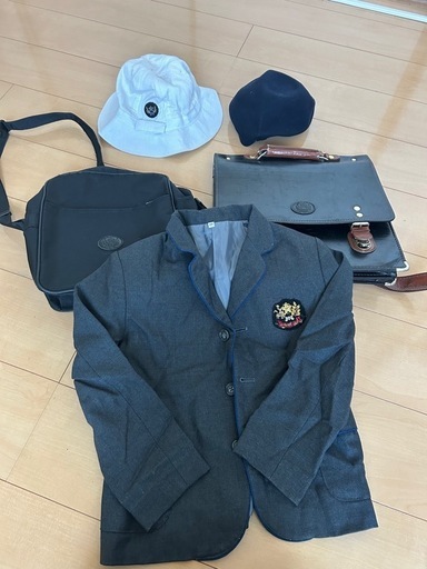 暁星国際小学校 制服セット ランドセル 靴 鞄 スモック 夏帽子 ベレー帽 靴下 暁星国際小学校 制服セット ランドセル 靴 鞄 スモック 夏帽子