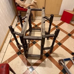 ドロップリーフテーブルの画像