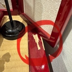 雛人形セット✨コンパクトで場所をとりません。の画像