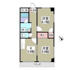 🧡💛フリーレント1ヶ月付き🧡💛駐車場1台無料🚗✨館林駅徒歩13分...
