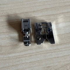 ミシン押さえ ふたつセット