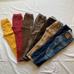 【岐阜直接渡】17着まとめ売り　120〜130男の子　冬用子供服