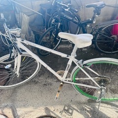 古い自転車の画像