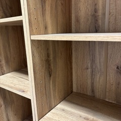 収納家具・カラーボックス・木目調・３つセットの画像
