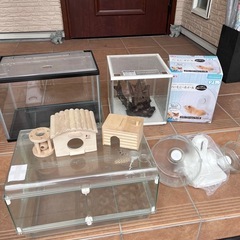 ハムスター飼育セット＋水槽2個　最終価格