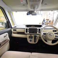 【オリジナル信用回復ローン対応可　最短納車１０日】R2年式ダイハツムーヴキャンバスGメイクアップリミテッドSA3　ＥＴＣ　純正８インチＳＤナビ　スマートアシスト３　全周囲カメラ　両側パワースライドドア　ドライブレコーダー　ＬＥＤヘッドライト＆ＬＥＤフロントフォグ　オートエアコン　スマートキー　オートハイビームの画像